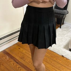 Los Angeles Apparel tennis skirt in black